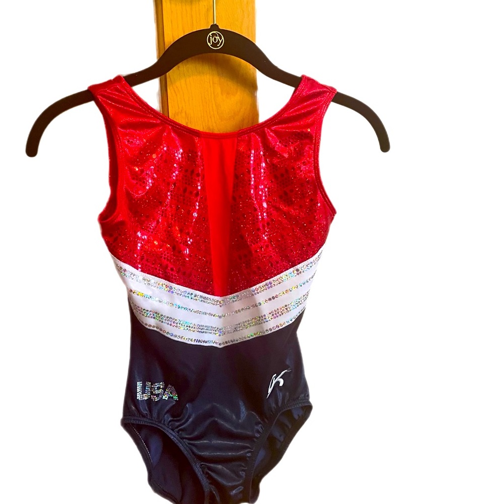 AS GK gymnastics Team USA leotard